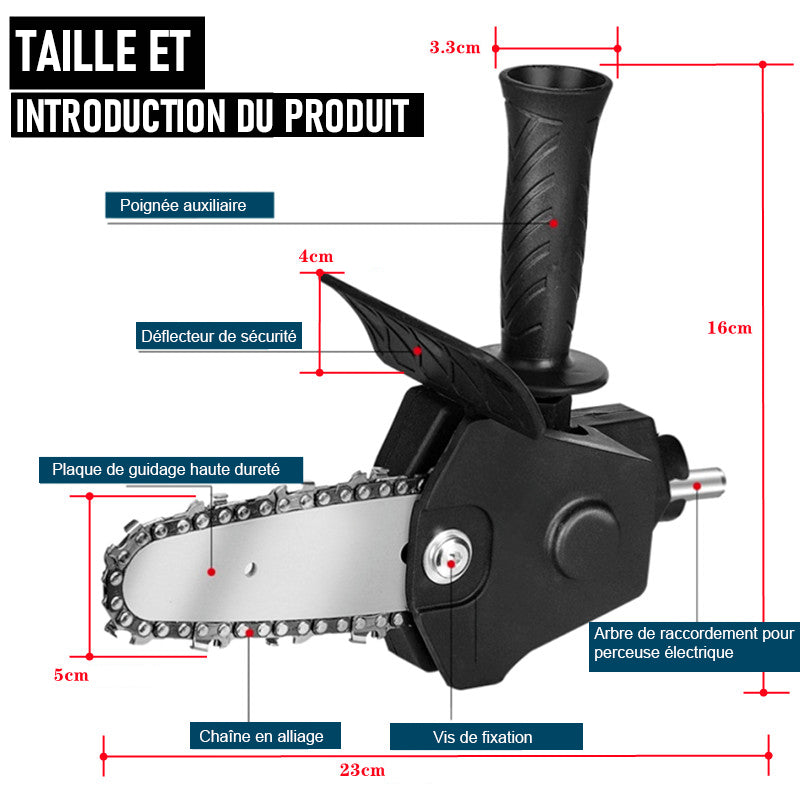 BowLift | Mini forestry chainsaw for household use