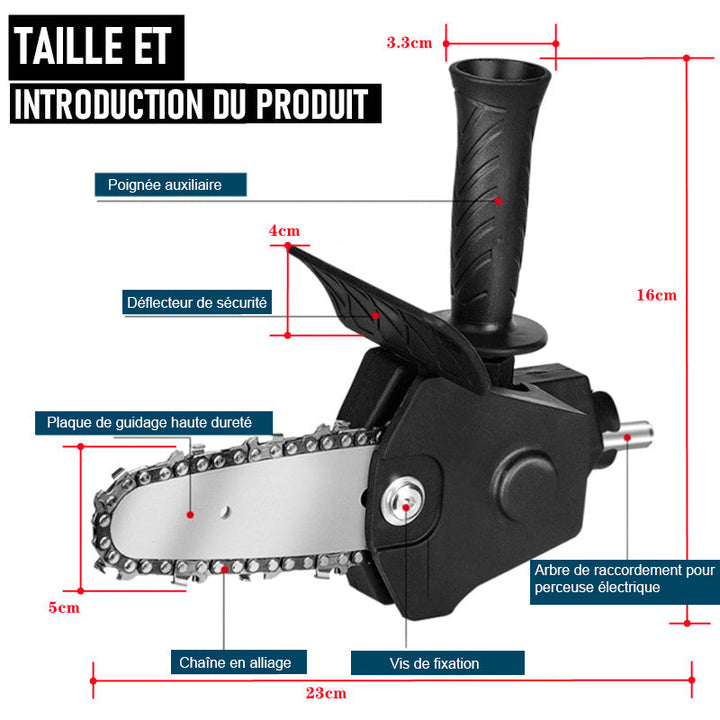 BowLift | Mini forestry chainsaw for household use
