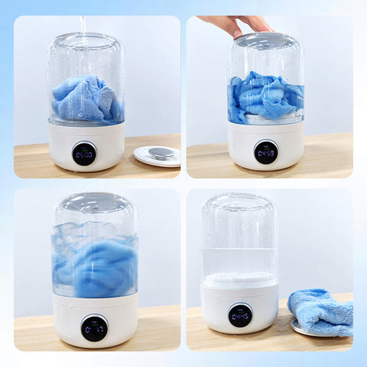 BowLift | Portable rechargeable mini washing machine for underwear！