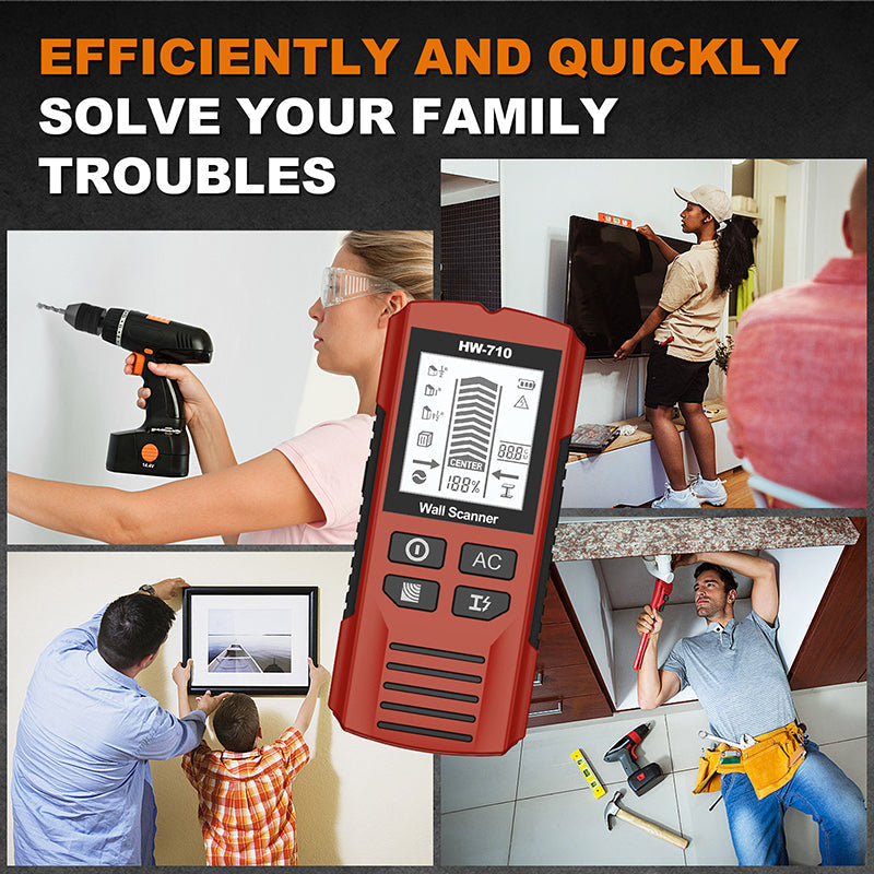 BowLift | Multifunctional handheld metal and wall detector