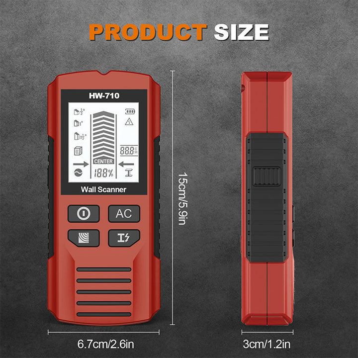 BowLift | Multifunctional handheld metal and wall detector
