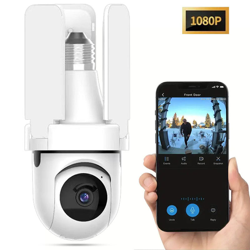 BowLift | Wireless security cameras with night vision and lightbulb