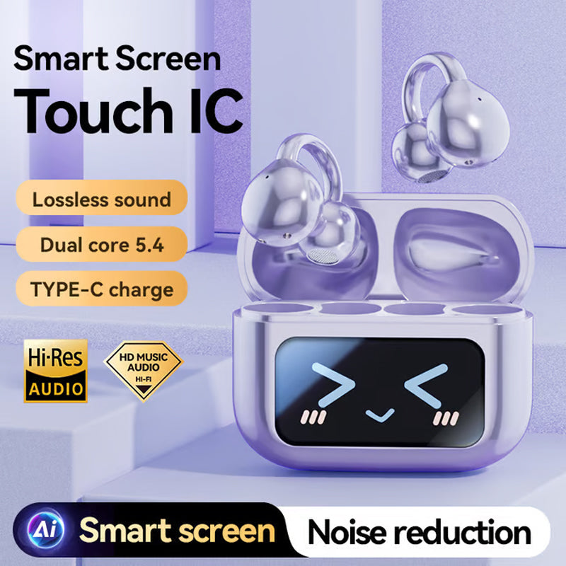 BowLift | Bluetooth Clip On Earphones - Wireless Freedom Music on the Go Stylish and Practical