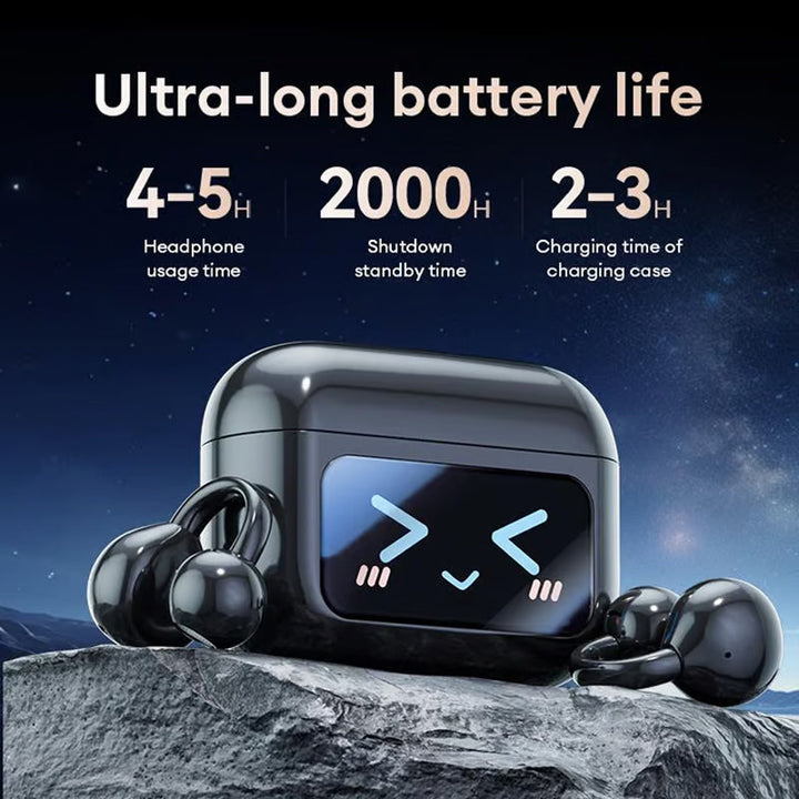 BowLift | Bluetooth Clip On Earphones - Wireless Freedom Music on the Go Stylish and Practical