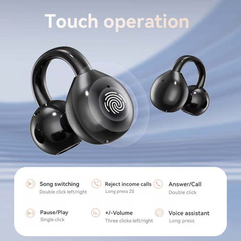 BowLift | Bluetooth Clip On Earphones - Wireless Freedom Music on the Go Stylish and Practical