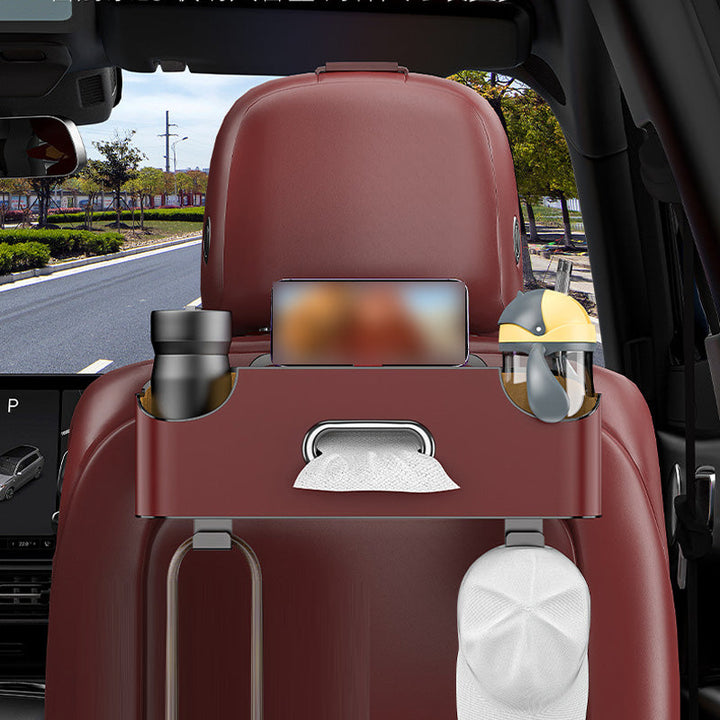 BowLift | Universal napkin box with hooks for the back seat