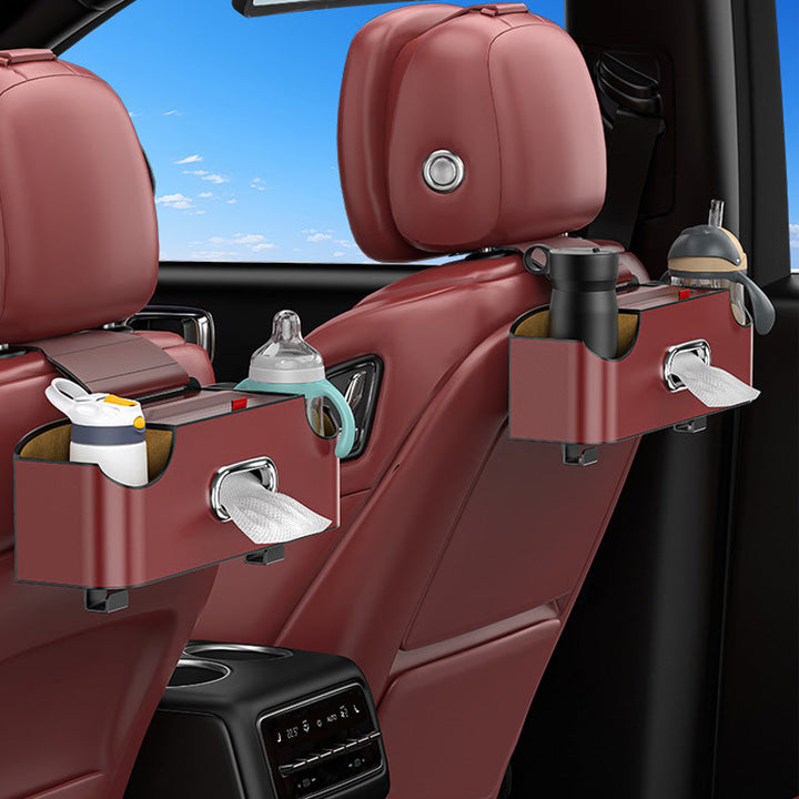 BowLift | Universal napkin box with hooks for the back seat