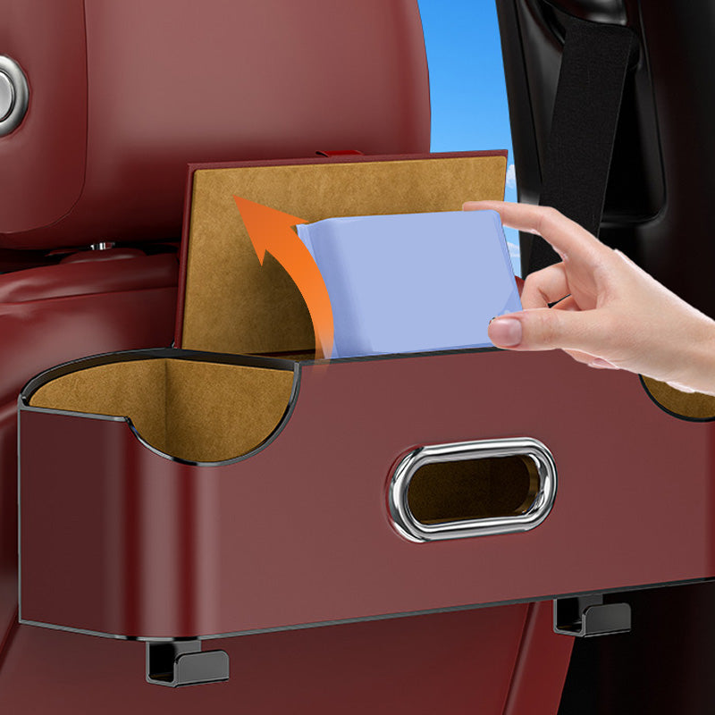 BowLift | Universal napkin box with hooks for the back seat