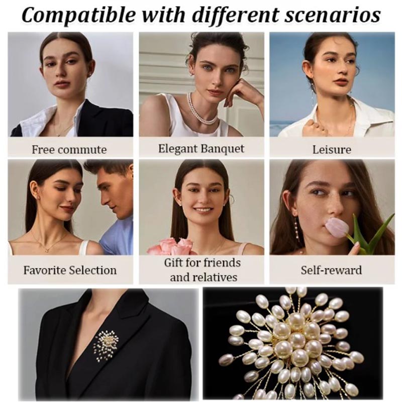 BowLift | BUY 1 GET 1 FREELadies' high-end exquisite handmade pearl brooch