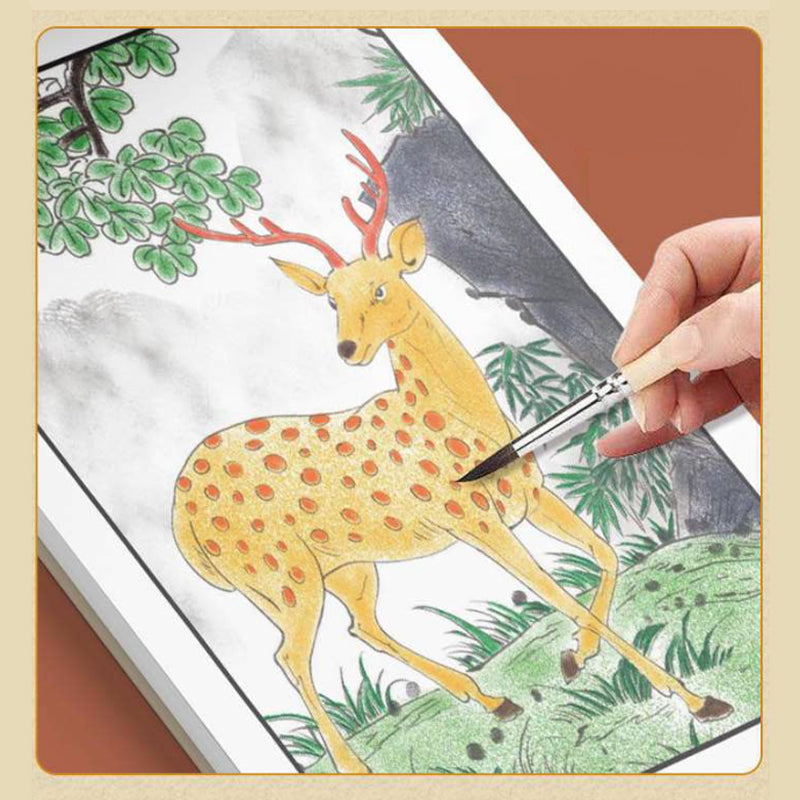 BowLift | Chinese painting white drawing copying album