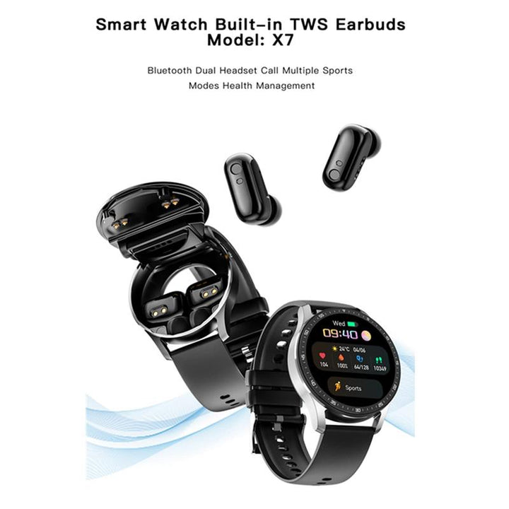 2-in-1 Smartwatch with integrated headphones | Bowlift