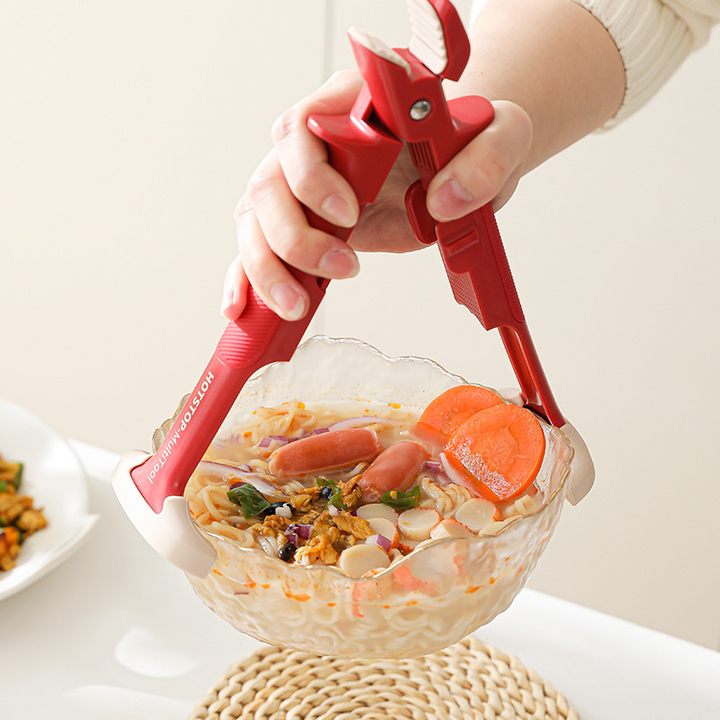 BowLift | Multi-purpose anti-scald bowl holder clips