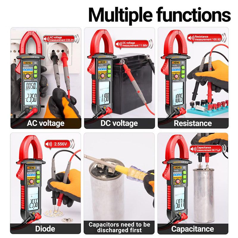 BowLift | Intelligent voice-controlled clamp multimeter tester