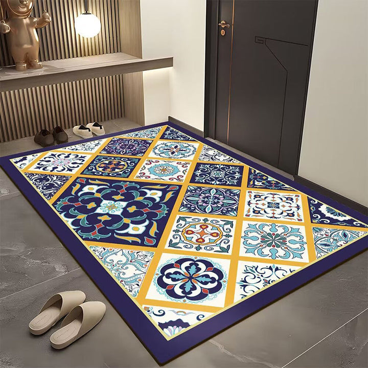 BowLift | Bohemian Geometric Doormat for the Entrance