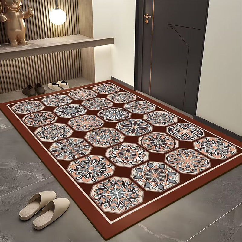 BowLift | Bohemian Geometric Doormat for the Entrance