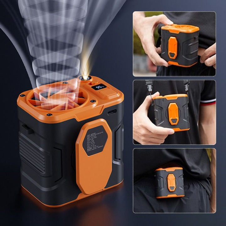 Portable Super Cooling Waist Hanging Fan | Bowlift
