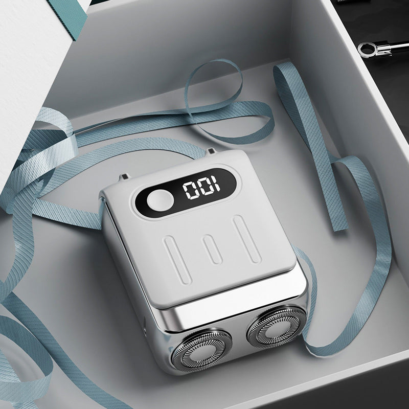 BowLift | Men's Portable Mini Rotary Electric Shaver