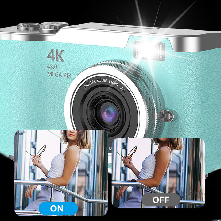 BowLift | 4K HD Flip-Screen Digital Camera