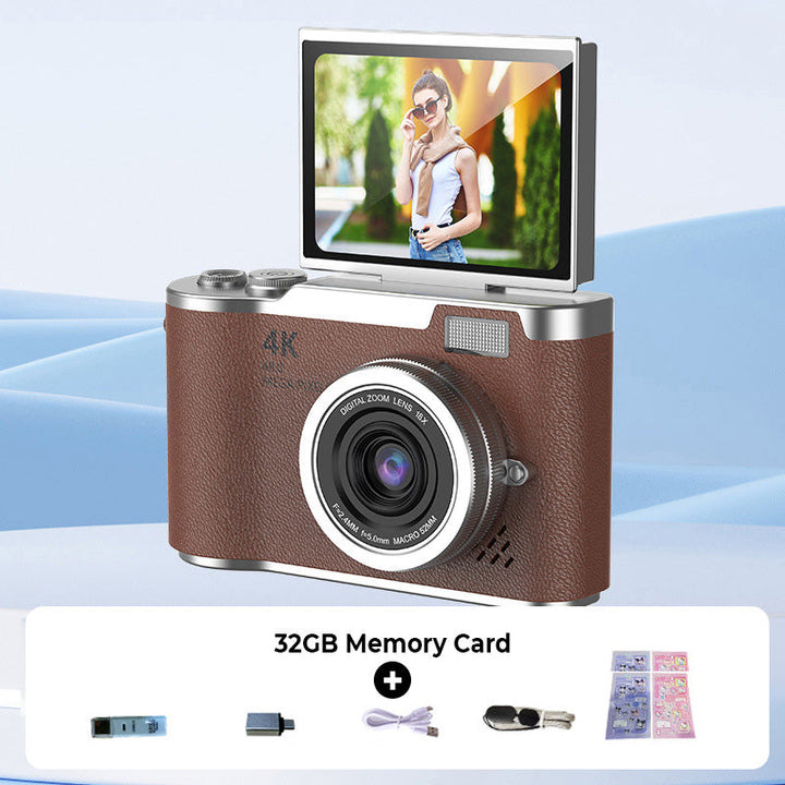 BowLift | 4K HD Flip-Screen Digital Camera