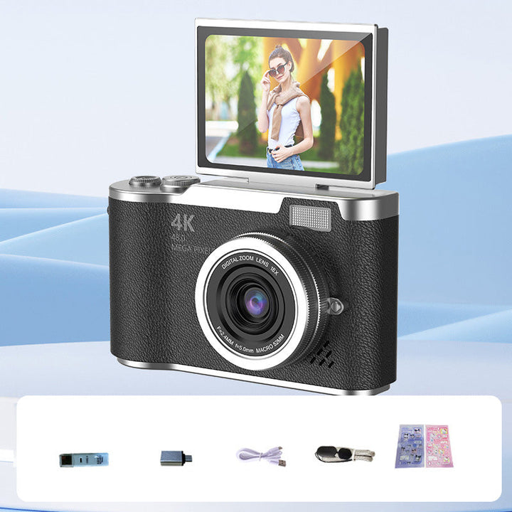 BowLift | 4K HD Flip-Screen Digital Camera