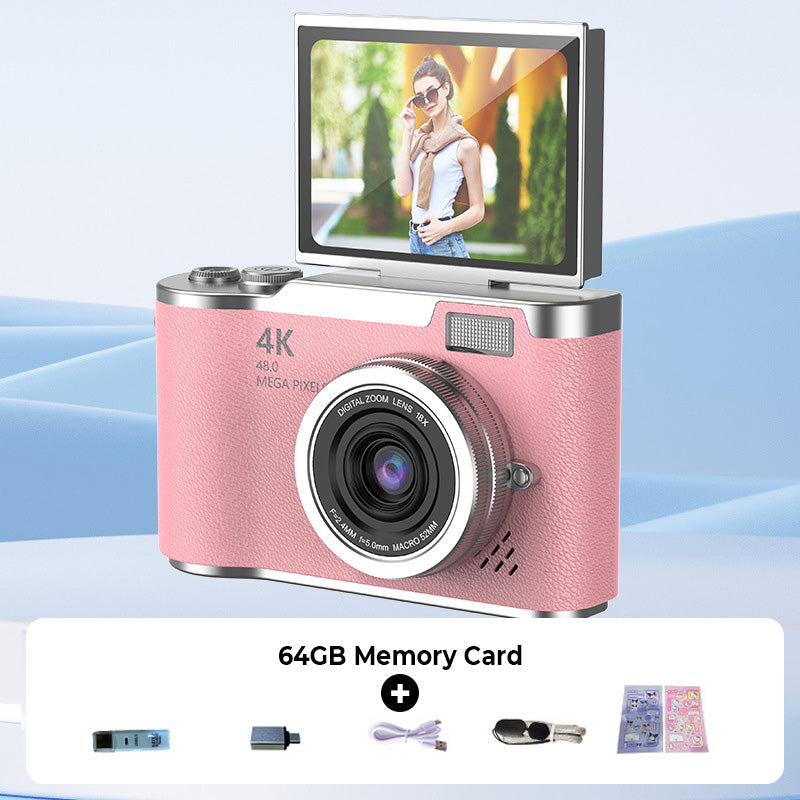 BowLift | 4K HD Flip-Screen Digital Camera