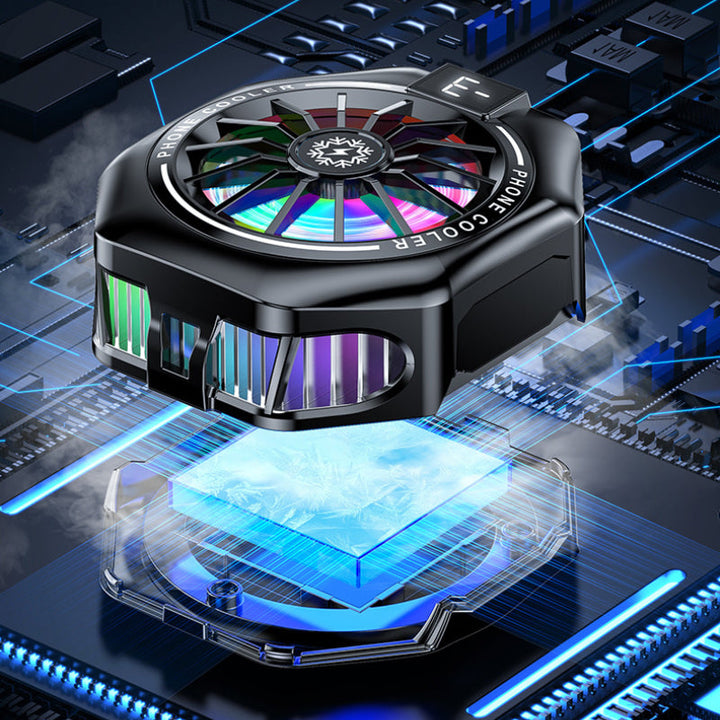 Magnetic Clip-on Phone Cooler with Semi-Conductor Cooling Chip | Bowlift
