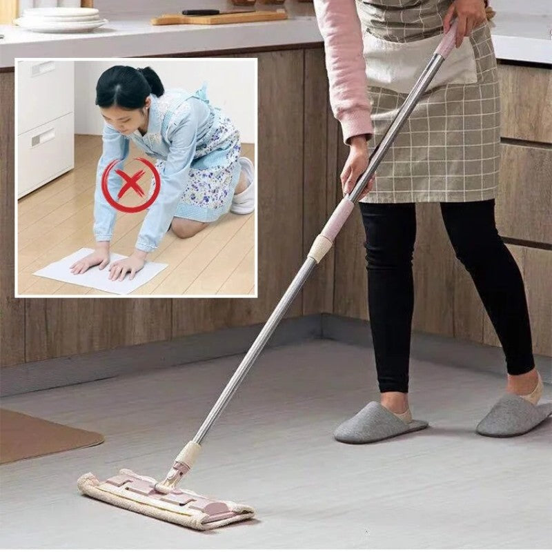 FlexiClean Floor Mop with Telescopic Handle & Microfiber | Bowlift