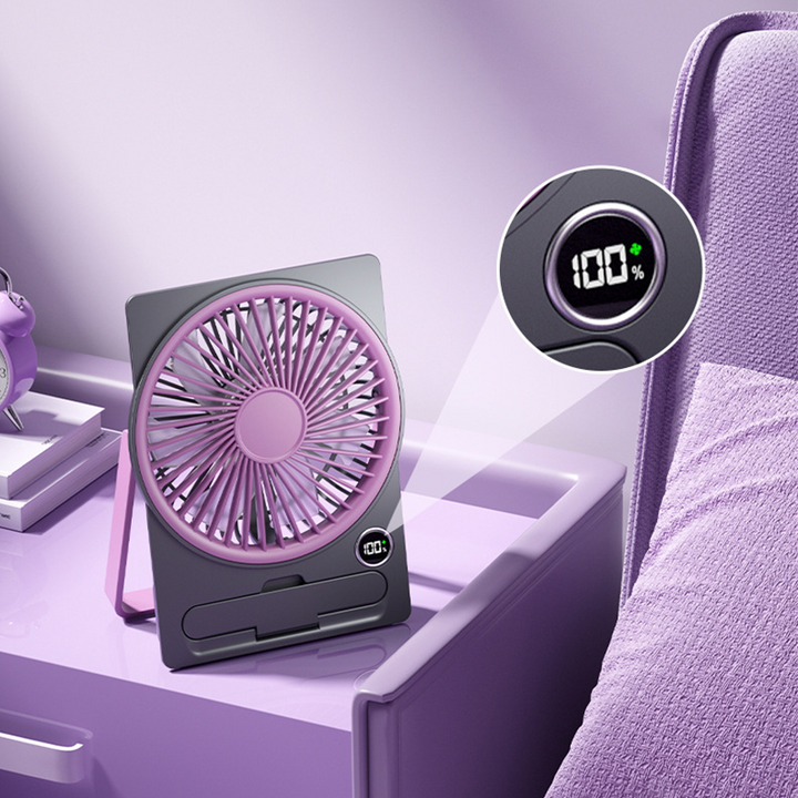 Ultrathin, rechargeable mini fan with USB connection | Bowlift