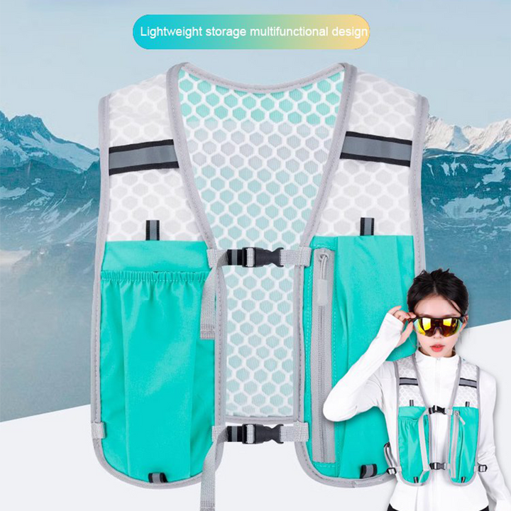 BowLift | ‍️Hiking and climbing vest with phone pouch - multifunctional for outdoor activities