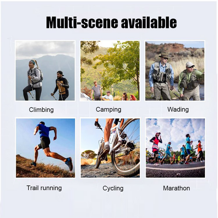 BowLift | ‍️Hiking and climbing vest with phone pouch - multifunctional for outdoor activities
