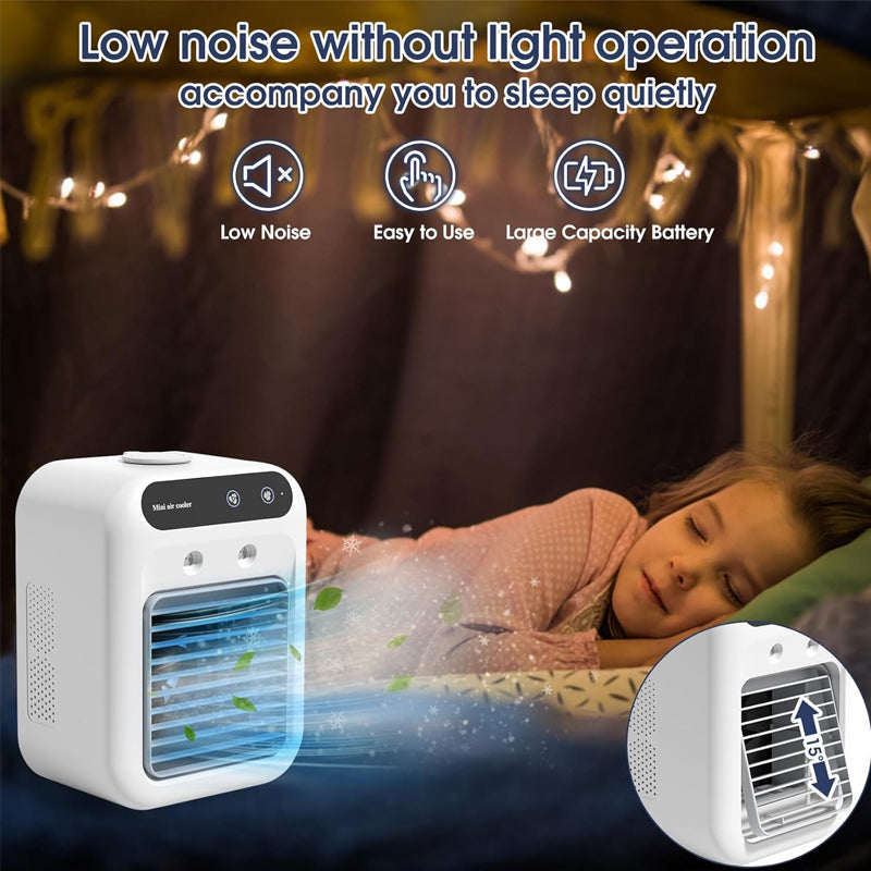 Mini Portable Air Conditioner with Cooling and Humidification Function | Bowlift