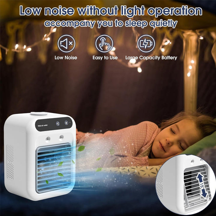 Mini Portable Air Conditioner with Cooling and Humidification Function | Bowlift
