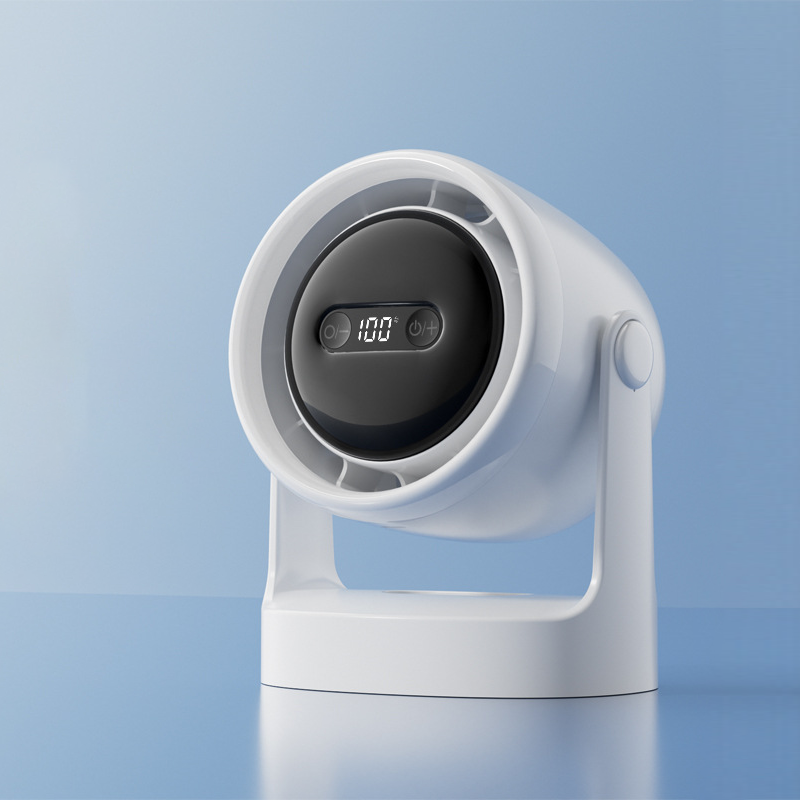 3-in-1 LED Light & Built-in Aromatherapy Diffuser Silent Mini Fan | Bowlift