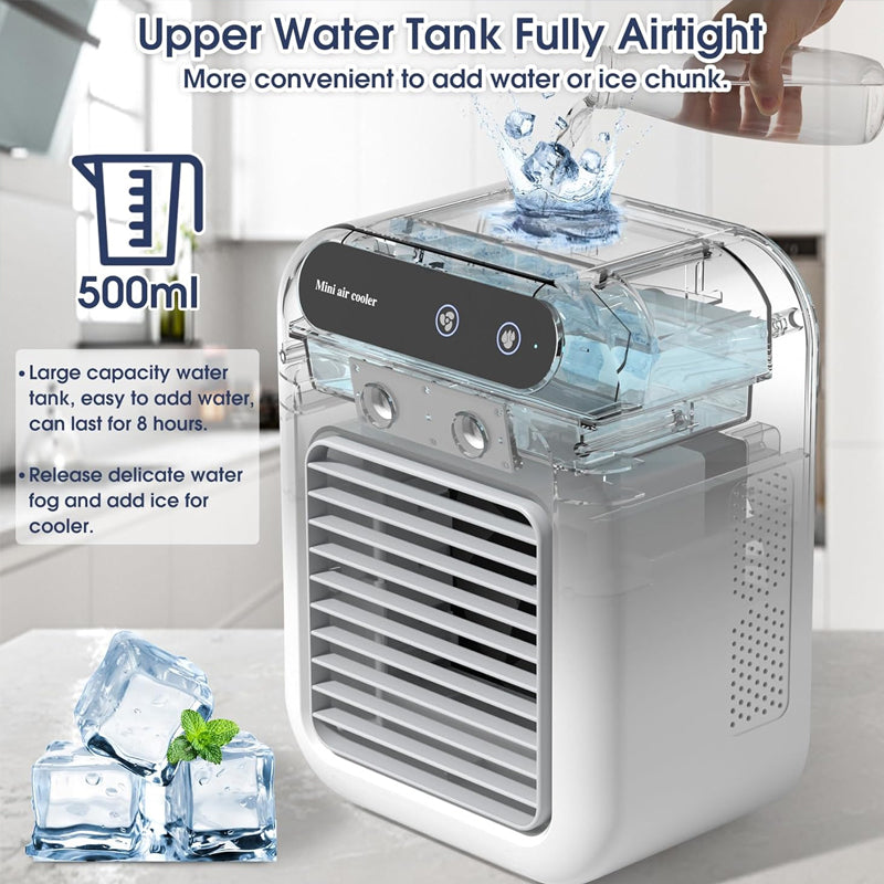 BowLift | ️Portable mini air conditioner with cooling and humidity function