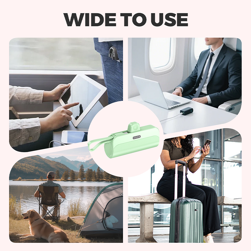 BowLift | Portable Power Bank with High Capacity and Built-in Cables