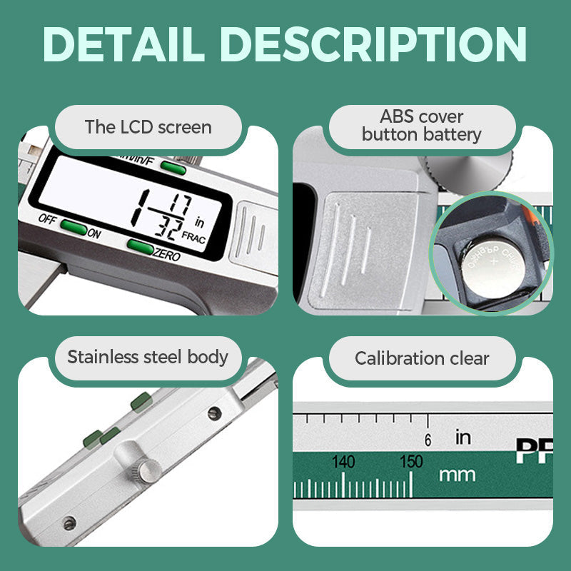 BowLift | Digital caliper with large LCD screen