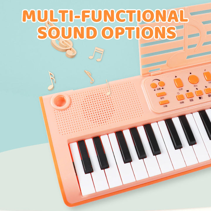 BowLift | 37-key piano keyboard for children with microphone