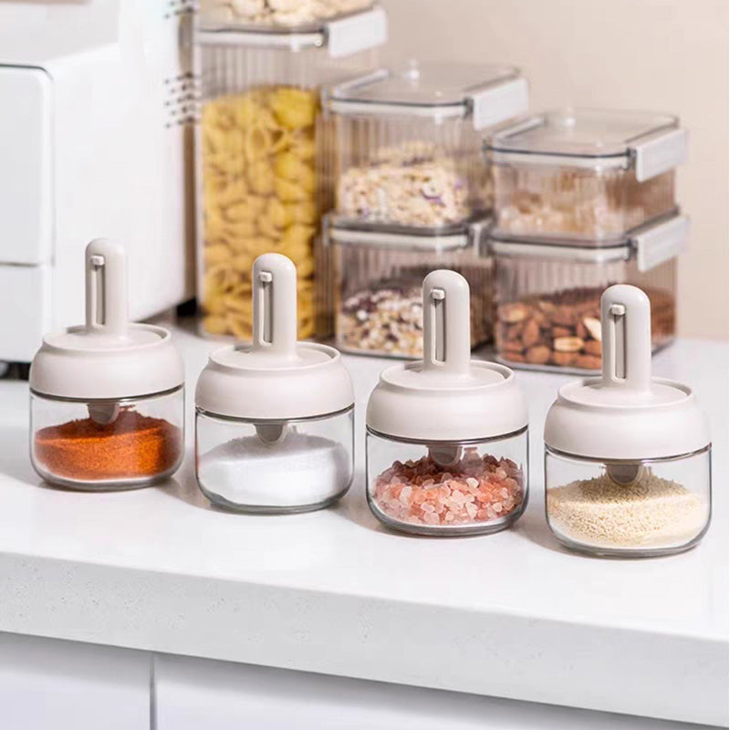 BowLift | Spice jar with retractable spoon
