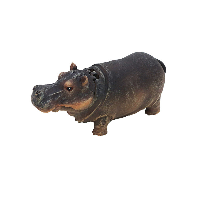 BowLift | Aquarium Hippo Bubble Decoration