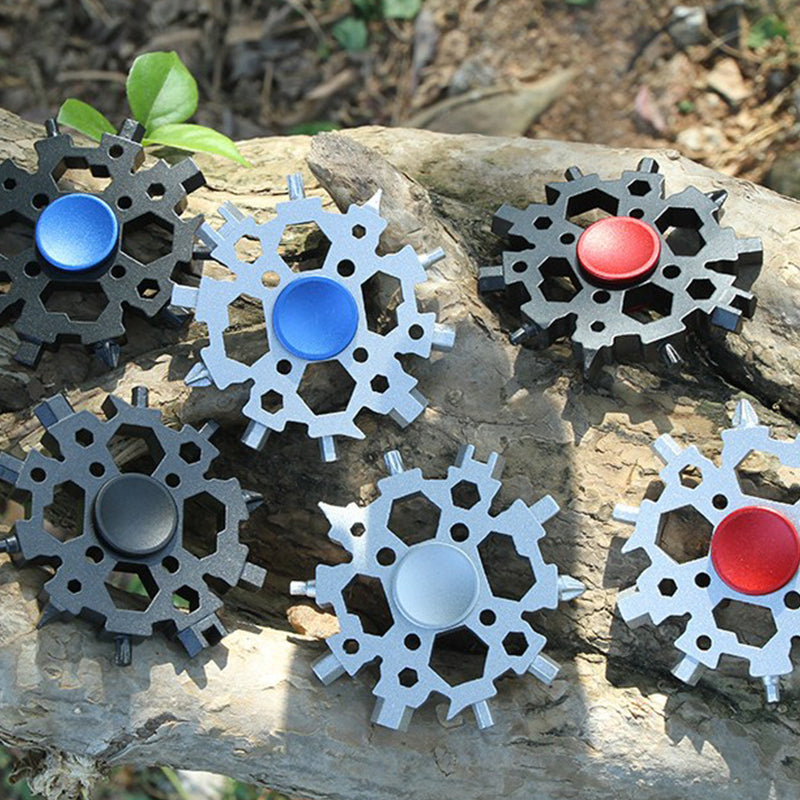 BowLift | Multifunctional snowflake key with fingertip gyro