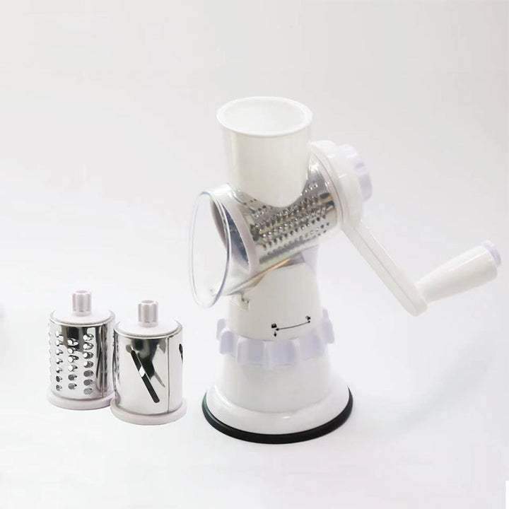 BowLift | 3-in-1 rotating cheese slicer and vegetable cutter