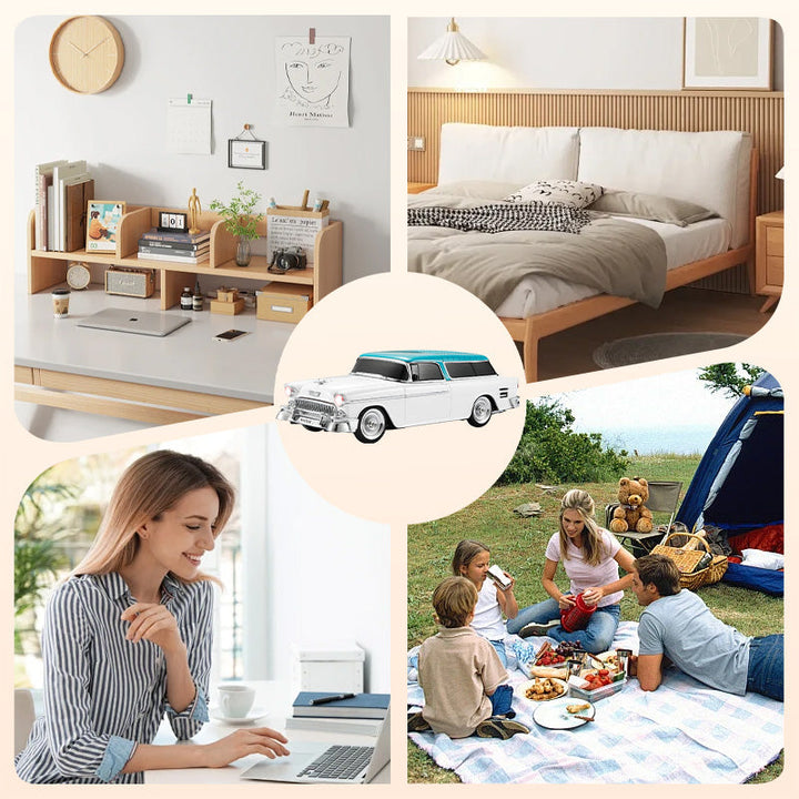 BowLift | Wireless Bluetooth speaker in retro car model