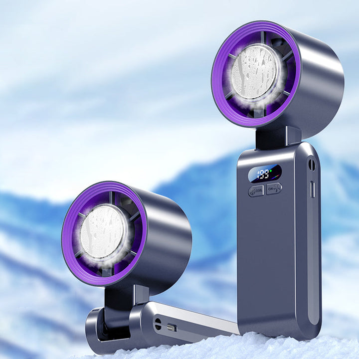 Handheld Portable Fan with Ice Cooler | Bowlift