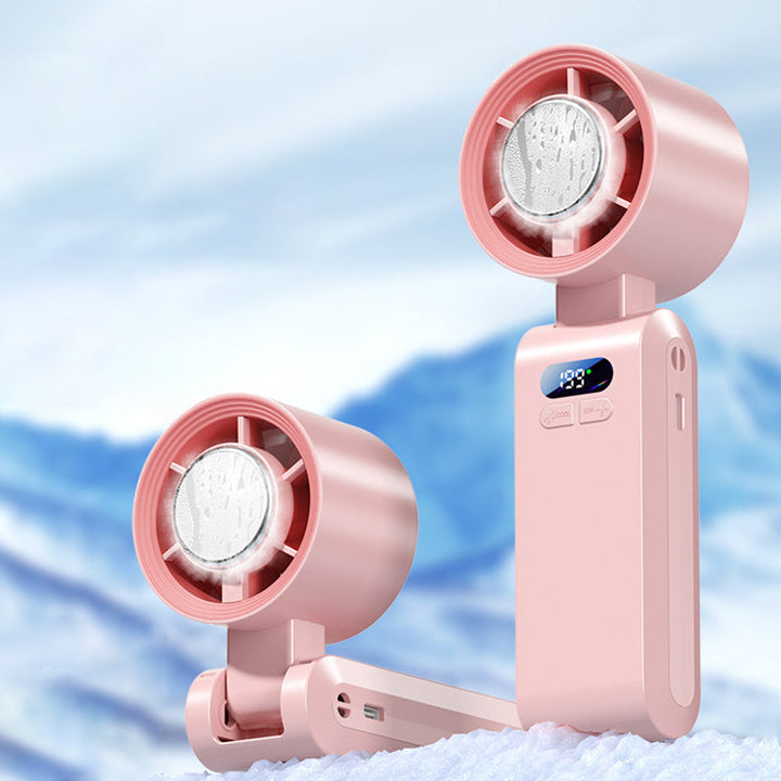 Personal Misting Fan for Outdoor Sports, Travel & Gym | Rechargeable, 3 Speeds, Instant Cooling Relief | Bowlift