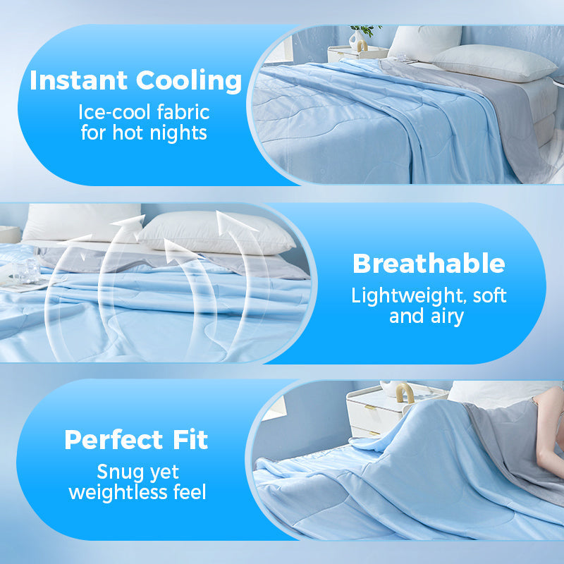 CoolBreeze Comfort Cooling Blanket for the Blanket | Bowlift