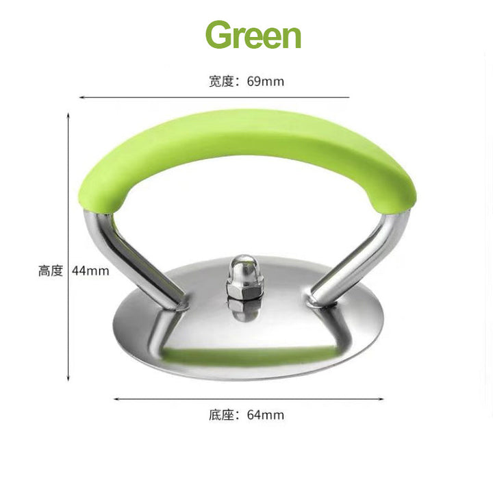 BowLift | Silicone pot lid with anti-scalding knob that keeps the handle