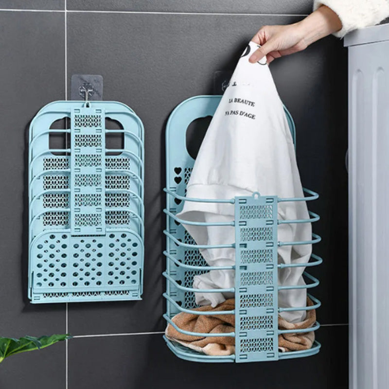 BowLift | Foldable wall-mounted laundry basket