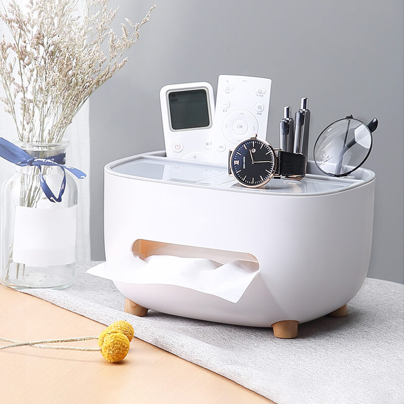 BowLift | Multifunctional storage box for paper mobile phone holder