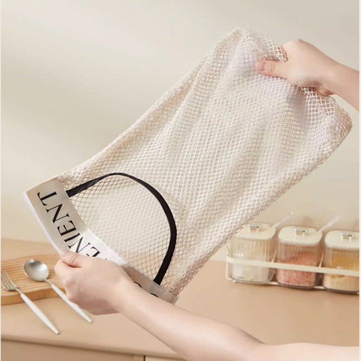 BowLift | Multifunctional mesh bag for hanging