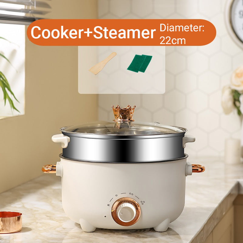 BowLift | Multifunctional electric non-stick cooker with steamer